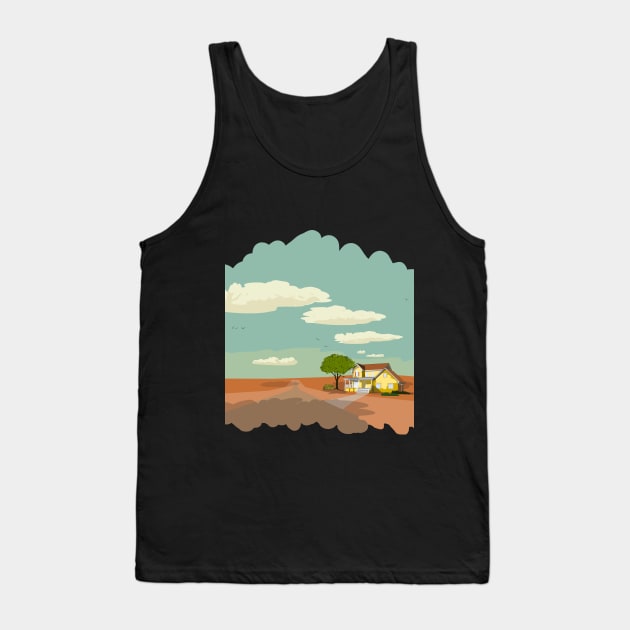 House Tank Top by mypointink